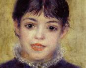 皮埃尔 奥古斯特 雷诺阿 : Smiling Young Girl